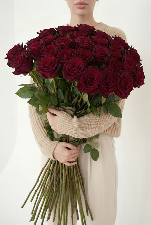 Tall roses